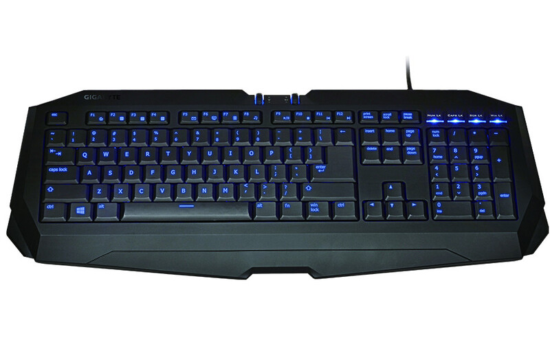 Клавиатура GIGABYTE FORCE - минималистичный стиль с тонким профилем